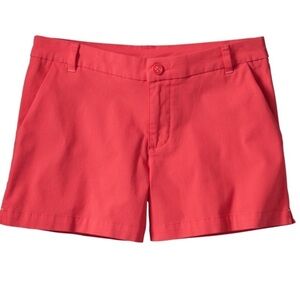 Patagonia Red Bermuda Shorts Lightweight Casual Wear inseam- 4'' outdoor summer